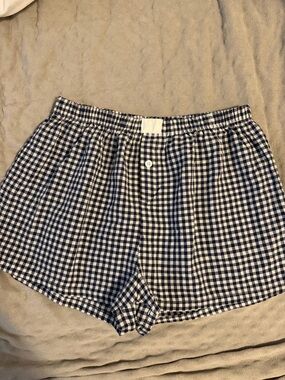 Gingham boxer short
